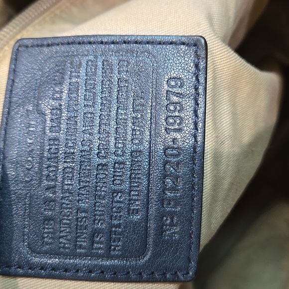 Coach Women Restored Larger Duffle Multicolor Shoulder Bag Purse Leather - Picture 10 of 16